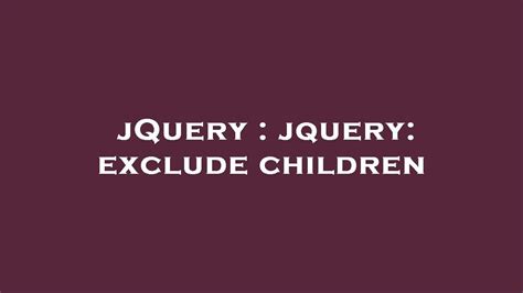 jquery this child|Iba pa.